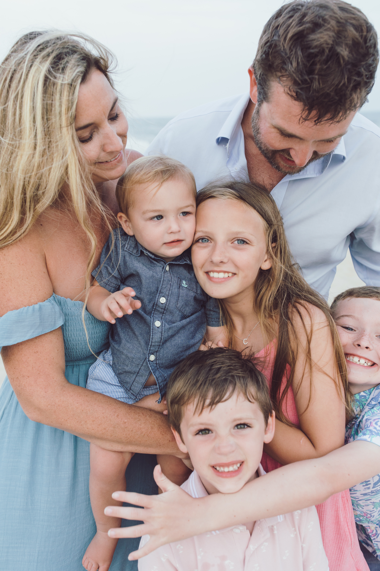 Beach portrait session on Dewey Beach Delaware