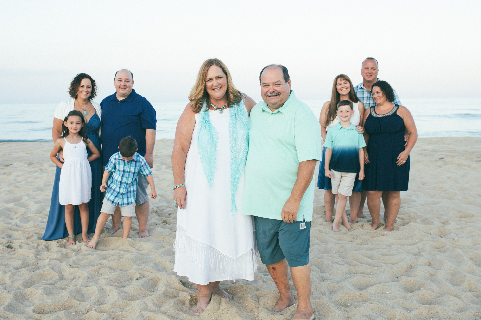 Candid family photo session on Dewey Beach